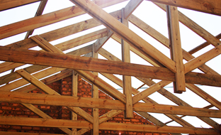 Interior exposed trusses